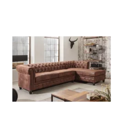 Canapé D'angle Chesterfield I5 -Mobilier Pour Maison canape angle chesterfield 2