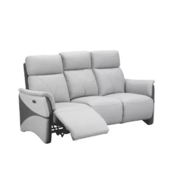 CANAPE SYMBA 3 PLACES ELECTRIQUE + TETIERE CREMAILLERE C36 -Mobilier Pour Maison canape symba 3 places 1 moetur par assise tetiere cremaillere c36 2