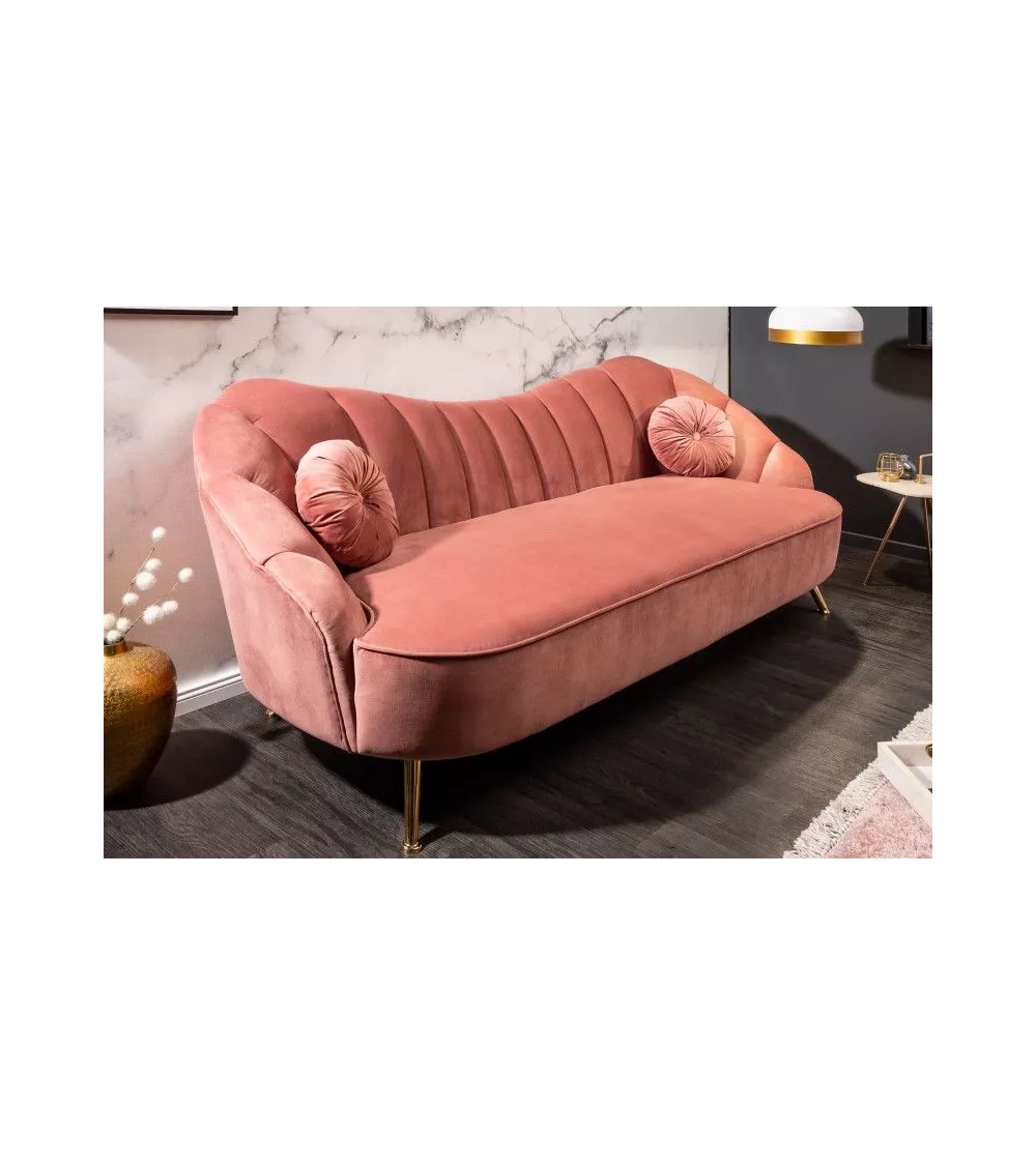 Canapé 3 Places Arielle Framboise I5 2 Canapé 3 Places Arielle Framboise I5 – Image 2