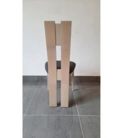 Chaise Contemporaine Ella Beige Et Grise -Mobilier Pour Maison chaise contemporaine ella beige et grise 2