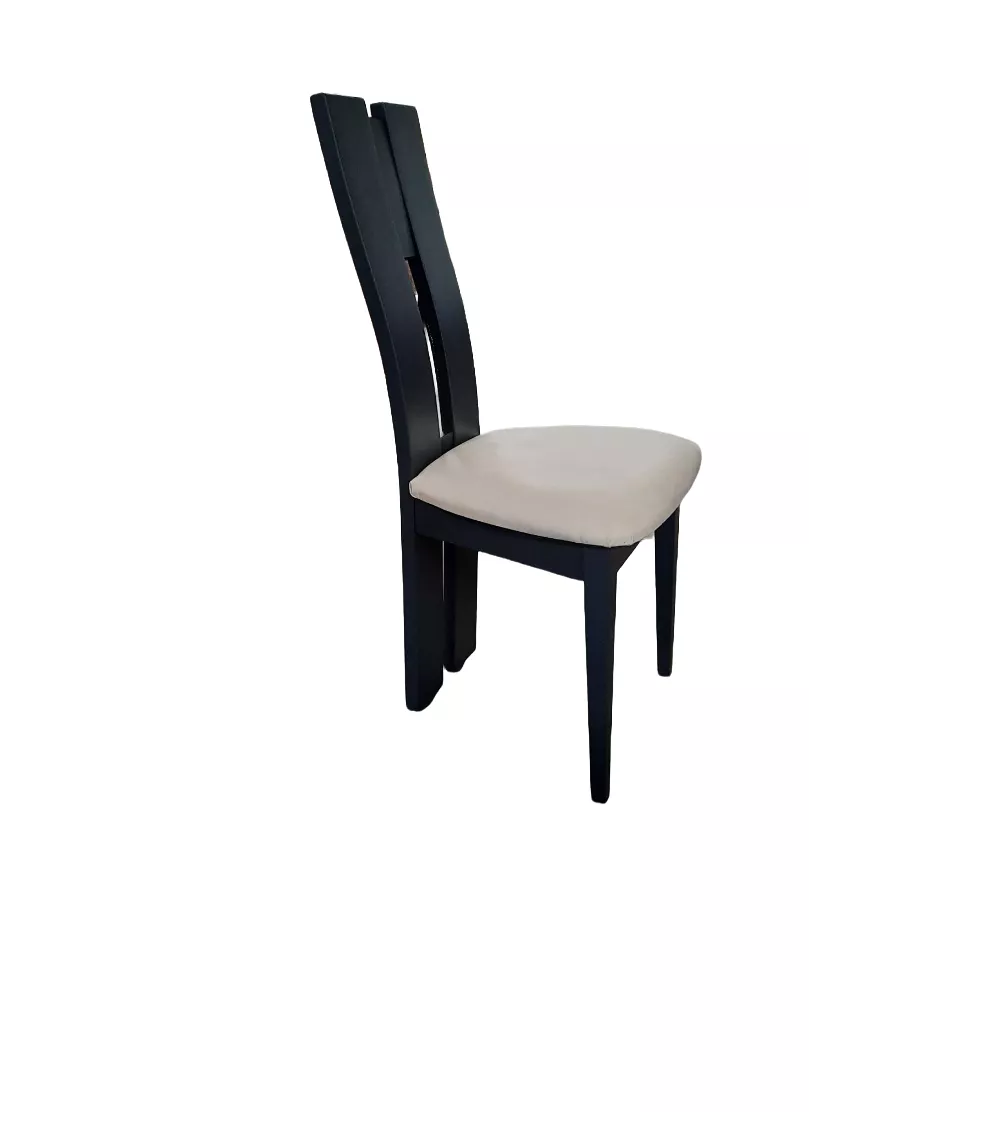 Chaise Contemporaine Ella Gris Velours Blanc C3 2 Chaise Contemporaine Ella Gris Velours Blanc C3 – Image 2