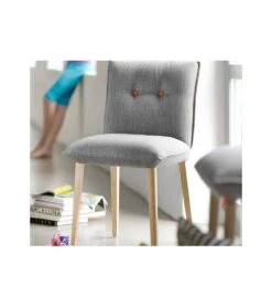 Chaise En Hêtre Avec Boutons SODA H47 -A Tissu Hip Hop M21 Mobitec -Mobilier Pour Maison chaise en hetre avec boutons soda h47 a tissu hip hop m21 mobitec 5
