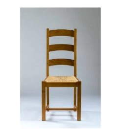 Chaise Pieds Chêne Carrés Assise Paille VILLAGE Lelièvre L8 -Mobilier Pour Maison chaise pieds chene carres assise paille village lelievre l8 3