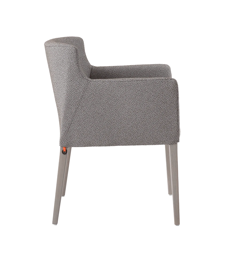 Fauteuil Avec Pieds En Bois De MARGAUX UNI H47 PB +A Tissu Hip Hop Mobitec M21 3 Fauteuil Avec Pieds En Bois De MARGAUX UNI H47 PB +A Tissu Hip Hop Mobitec M21 – Image 3