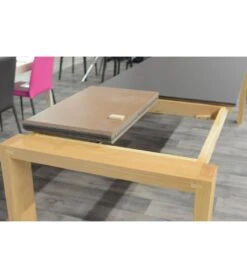 Table à Manger Oxford 2 Bois Massif Dessus Compact C3 -Mobilier Pour Maison table oxford 2 3